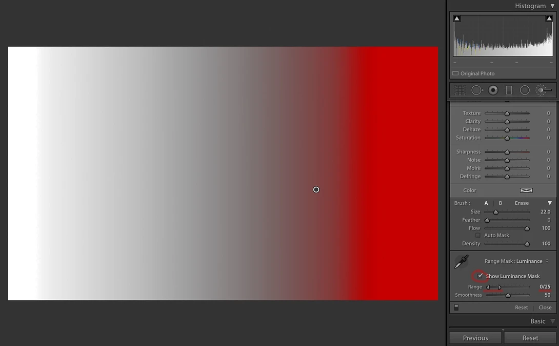 Show Luminance Mask