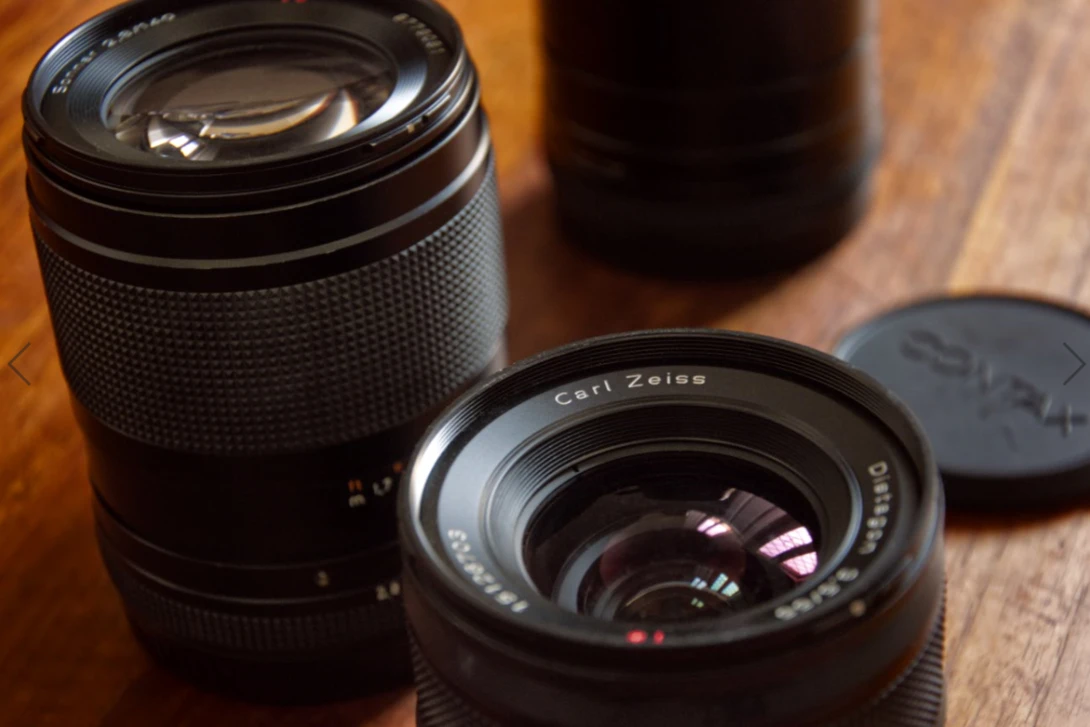 Carl Zeiss Lenses for the Contax 645