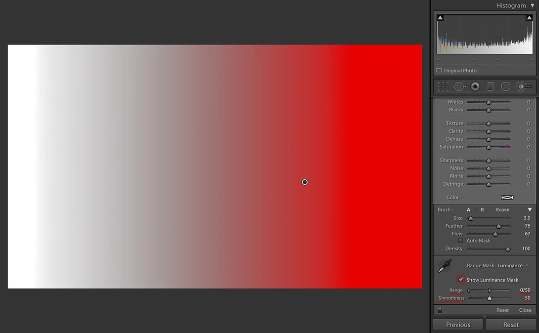 Dark half, Smoothness 50