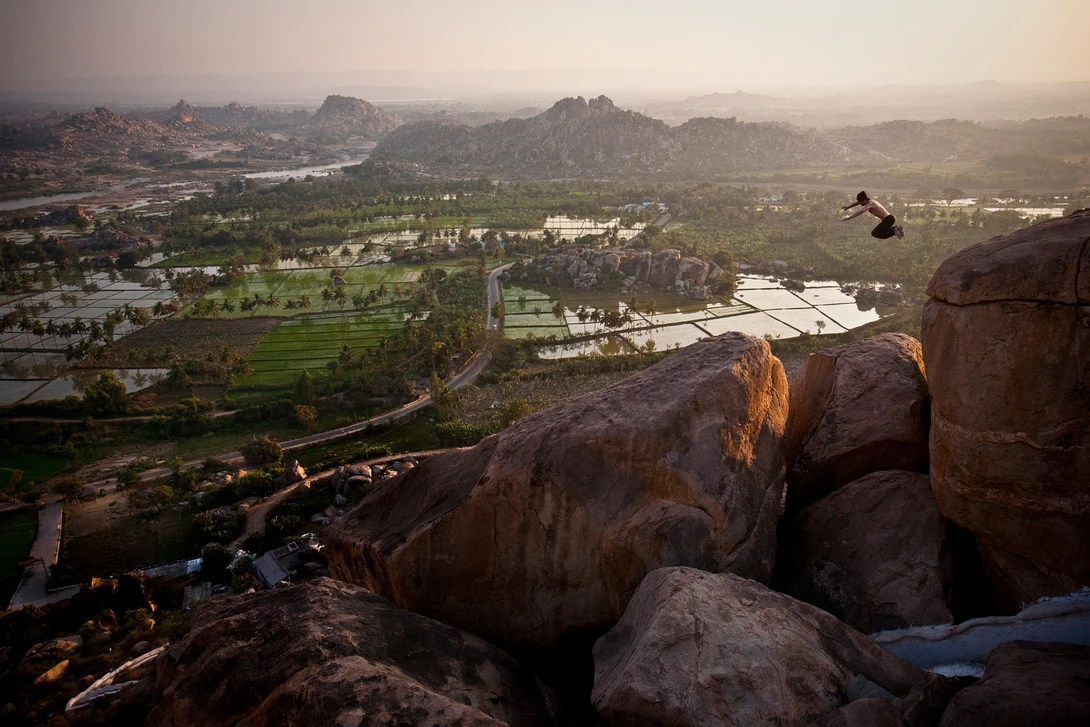 Andy Day, Hampi, India