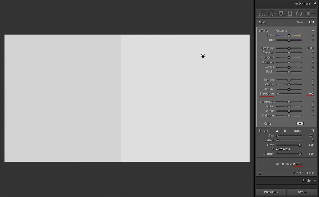 Two shades of green, desaturated