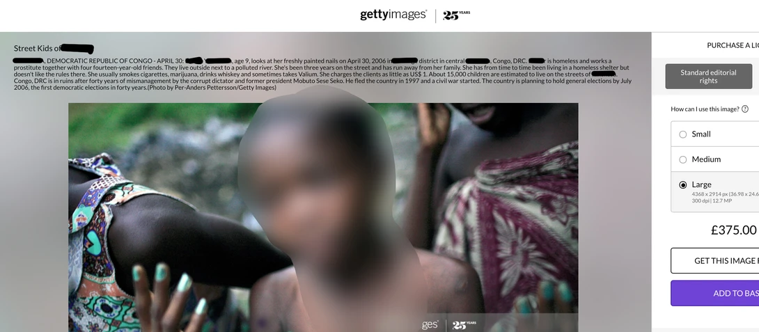 Getty Images 9 year old sexually exploited