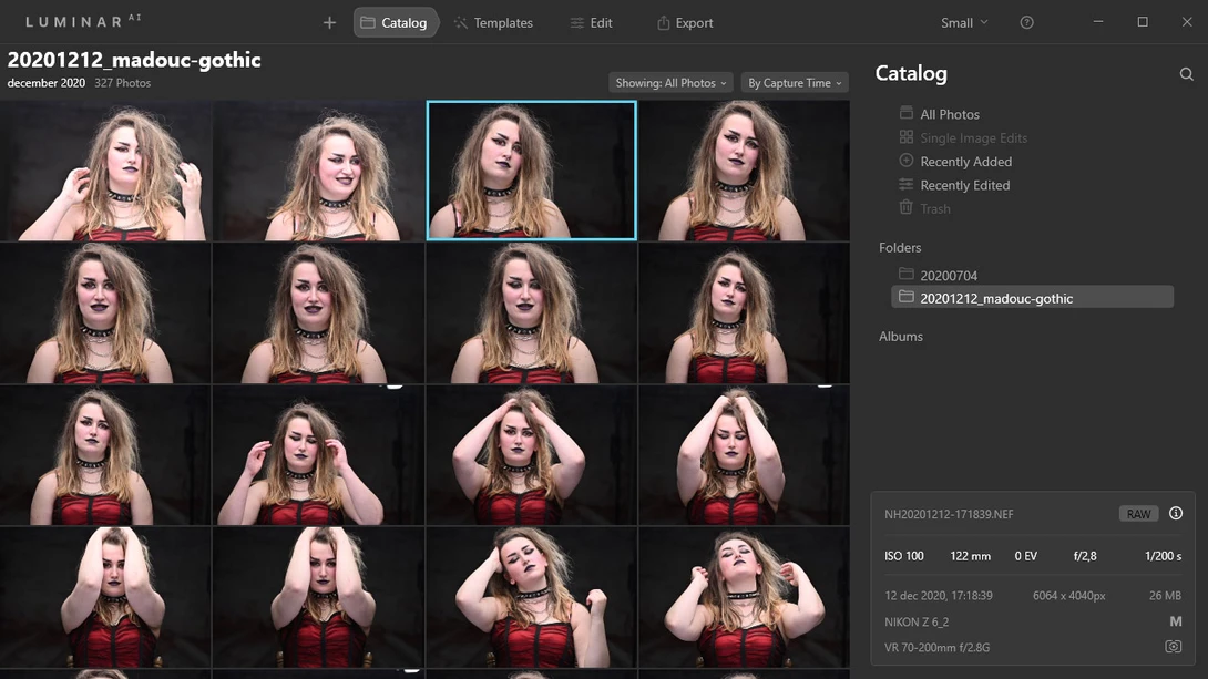 Luminar AI has removed all rating possibilities. You can only assign a flag status.