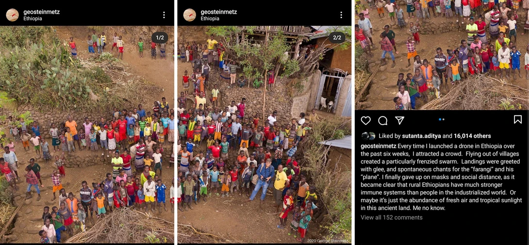 George Steinmetz in Ethiopia