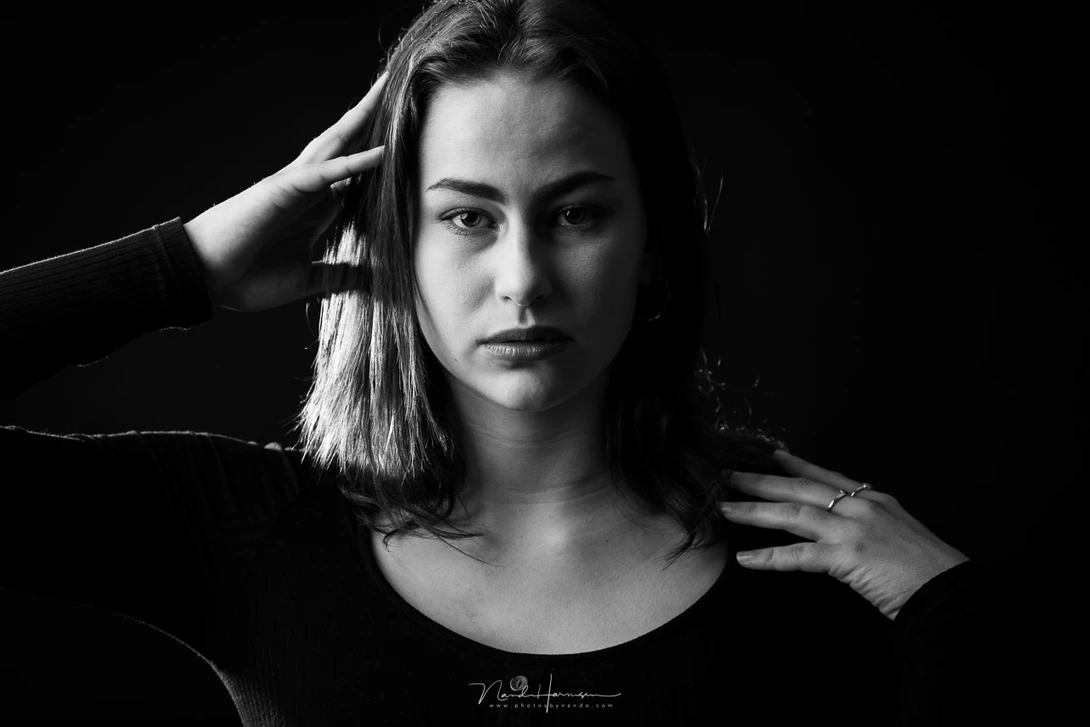 Shooting portraits in the studio is much fun with the Canon RF 85mm f/2 macro