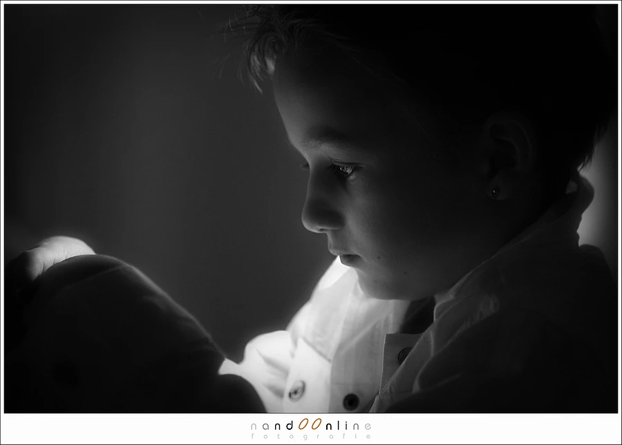 I shot this photo of my son in 2008 also. This what I would call a low key photo.