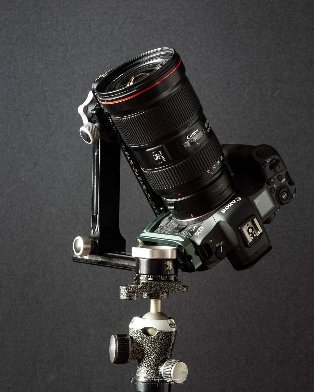 A long nodal slide won't allow a 180 degrees panorama.