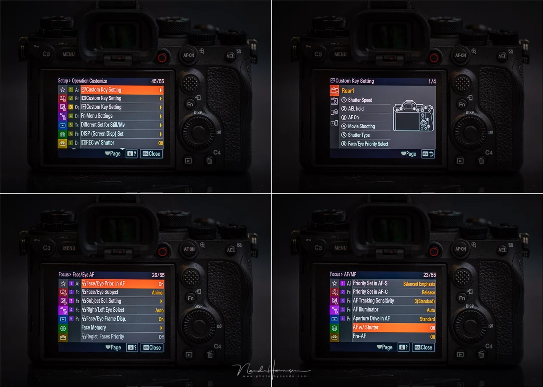 Finally, Sony has implemented a new menu structure. It is a great improvement.