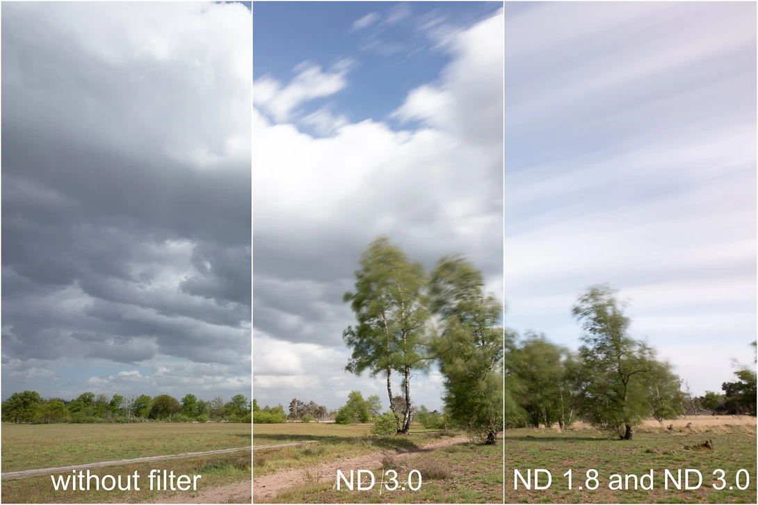 The Haida NanoPro&nbsp;Magnetic ND filters don't produce color shift. Even when stacked together the colors don't change.