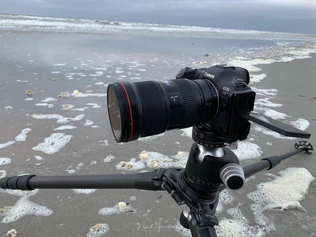 I have been using the Haida NanoPro Magnetic ND filter while photographing at the beach.&nbsp;