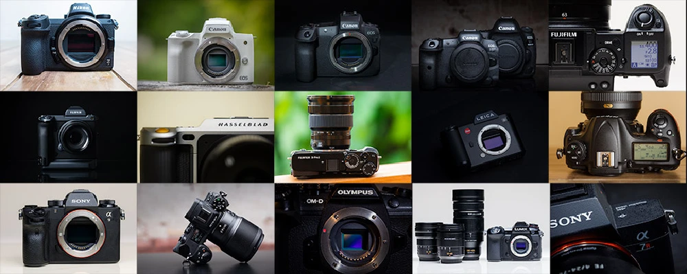 A selection of the cameras I have reviewed in the past.&nbsp;