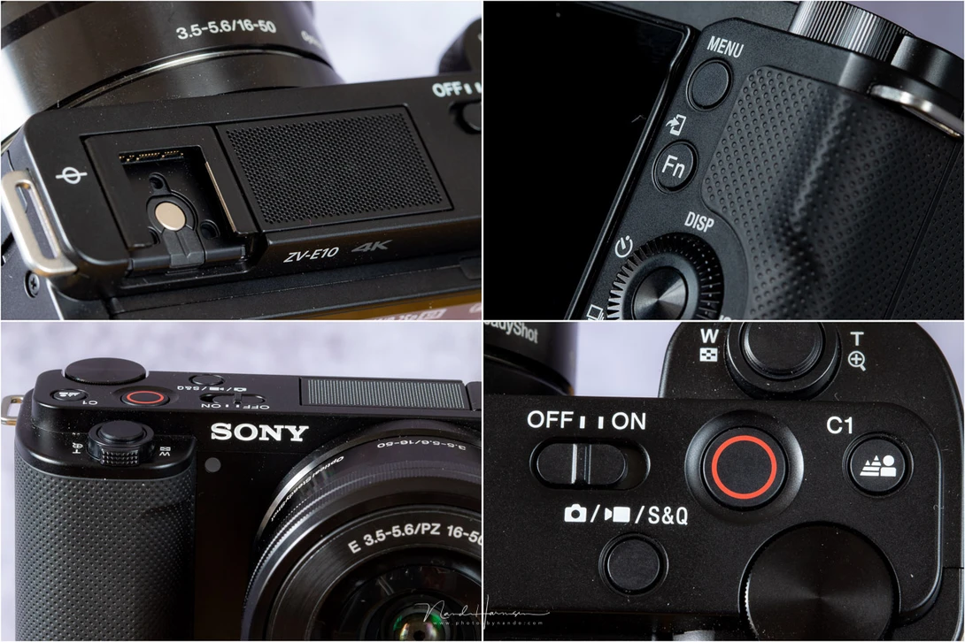 A few details of the Sony ZV-E10 camera