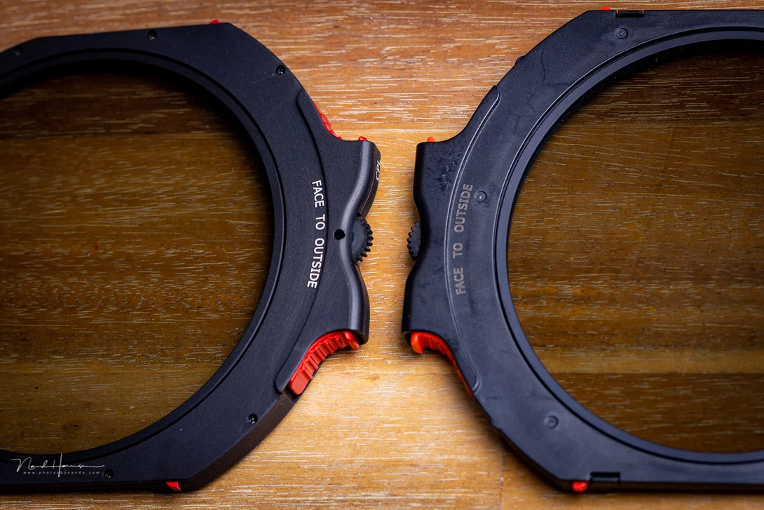 The new M10-II polarization drop-in filter has much easier to decipher markings. A simple but great improvement.