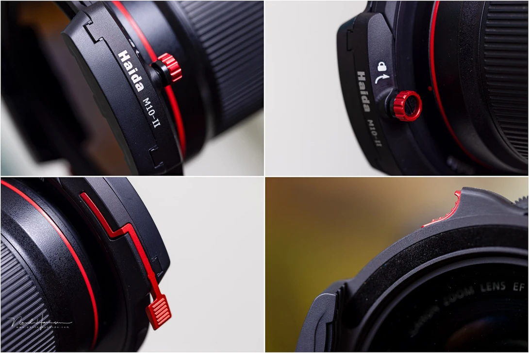 The most important differences of the new M10-II filter holder.