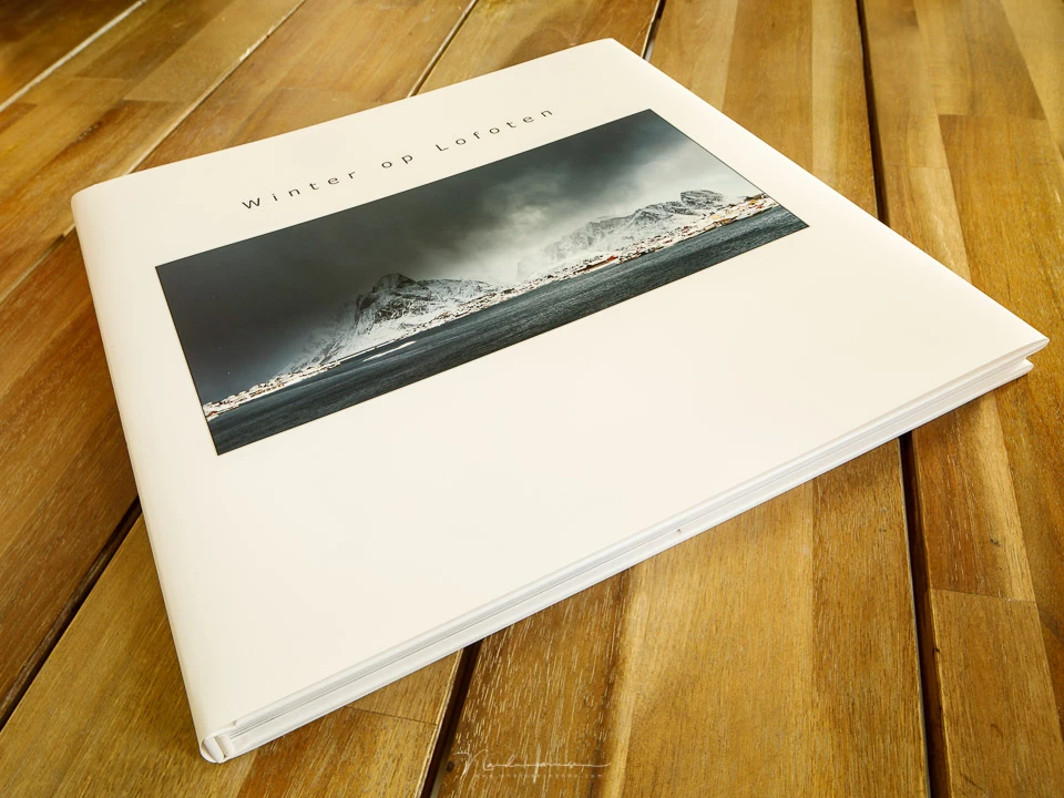 My photo book Winter at Lofoten. During the long winter nights there is lots of time to go through the images and design a nice book.