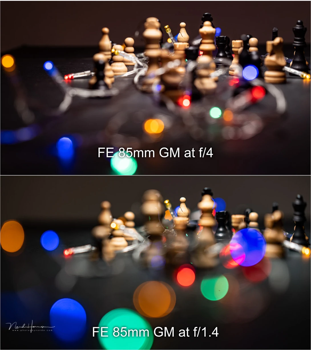 Although the bokeh&nbsp;is just a aesthetic term for the appearance of the out of focus area, a narrow depth of field can produce a nicer looking bokeh.