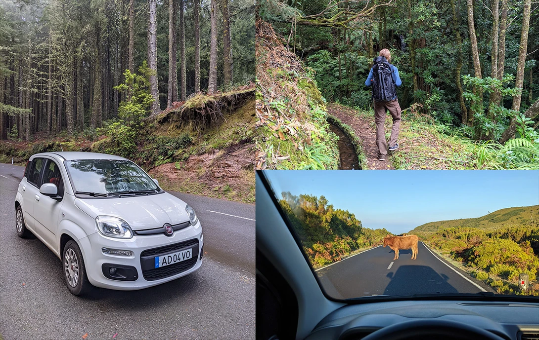 Getting Around Madeira by Rental Car and Hiking