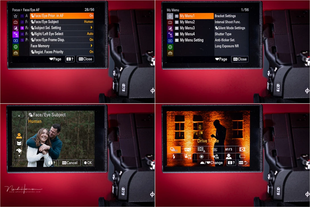 The new menu structure is a great update. Still, the information that is projected on the screen can be difficult to decipher in some situation. The low resolution of the screen doesn't help either. But if you're used to it, it's no big deal.