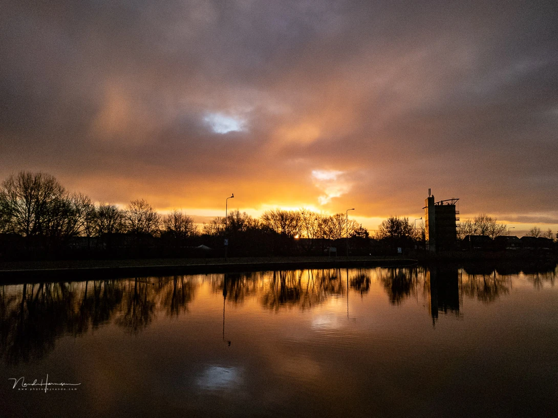 Sunrise. Shot in DNG and post processed in Lightroom Classic