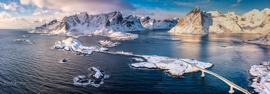 We also had some great clear days, like the day we visited the Hamnøy/Reine area.