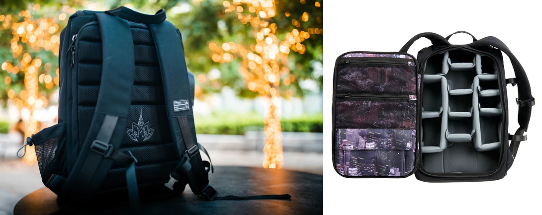 In typical HEX fashion, there are a number of colors and limited edition versions of the backpack available, including the HEX x Misshattan Back Loader DSLR Backpack, in a continuing partnership with influencer and photographer Natalie Amrossi aka Misshat