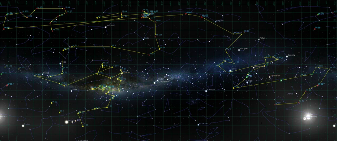 Visualization of a global network with glowing nodes and connections mapped across a grid overlay.