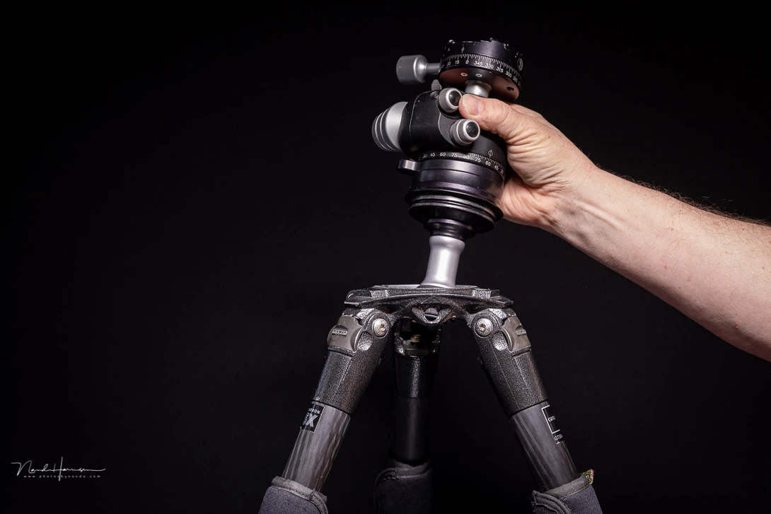 Check if everything works as it should. If it does, you have a clean tripod in good working order/