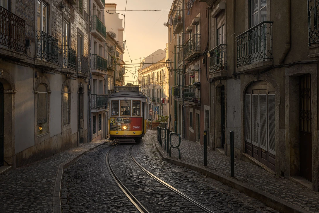 Historic Tram in Lisbon