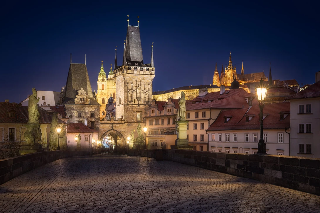Long Exposure Of Prague
