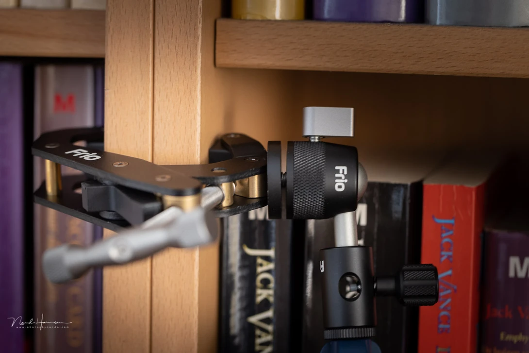 Since it's all screwed together, the weight of a device may unscrew part of it.