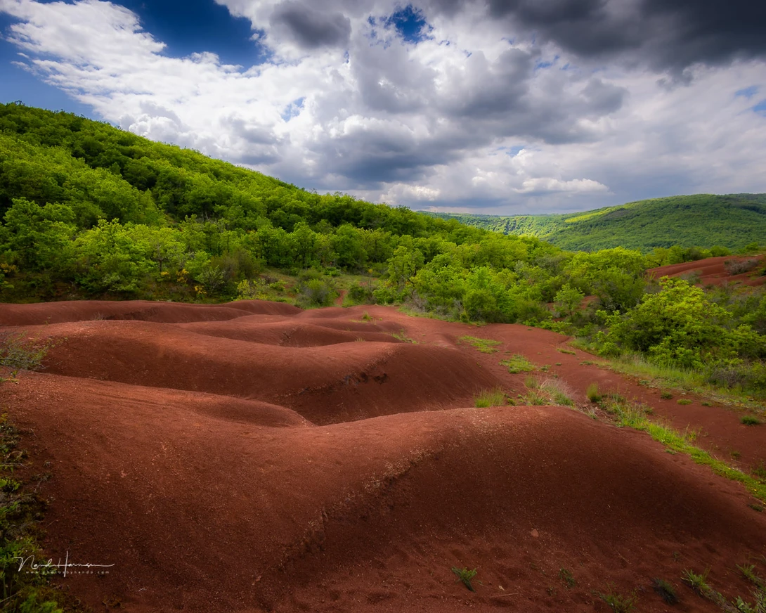 The red dunes of Maraval, an amazing landscape. Shot with the RF 16mm lens.