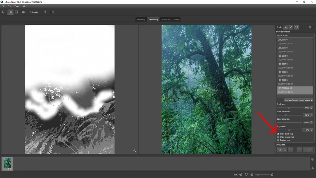 Show Depth Map