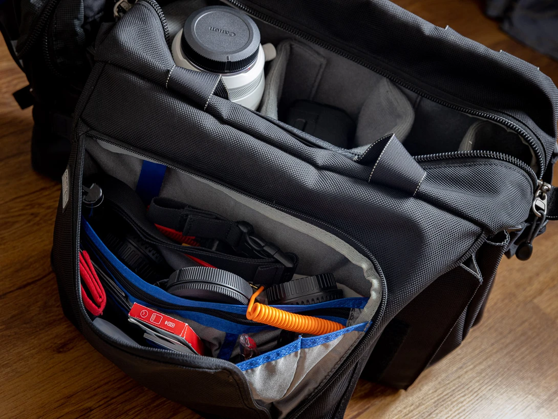 How many small items do you have in your camera bag?&nbsp;