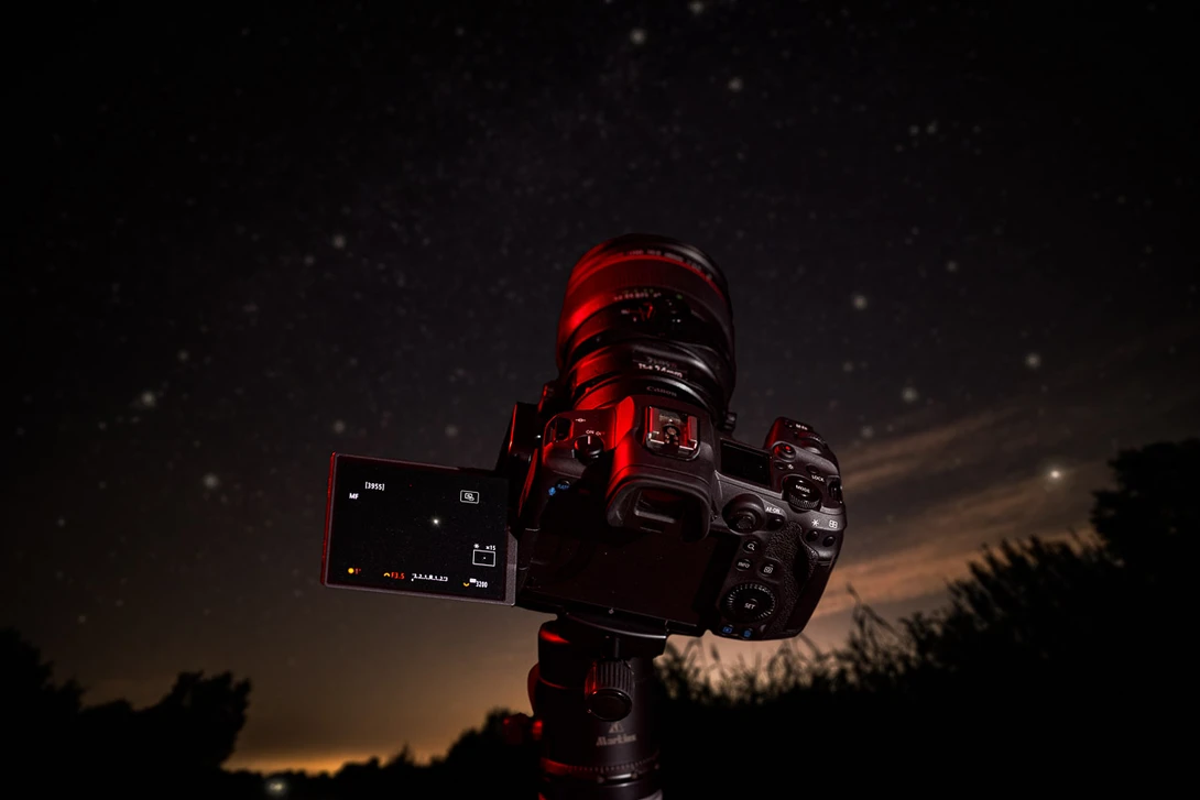 At night autofocus can be impossible. In that case you need to focus manually or use a focus assist light, if possible.