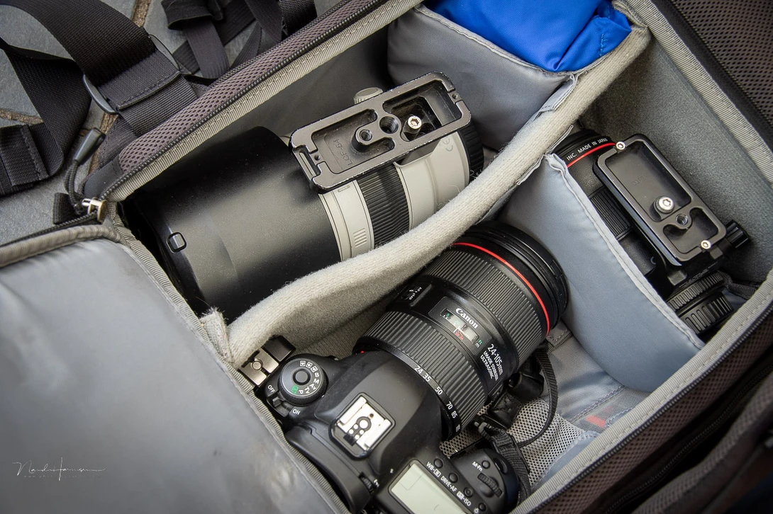 Many photographers make a layout for a camera with lens. But what if you need one of the other lenses?