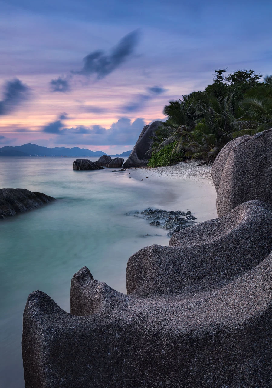Anse Source D'Argent Twilight