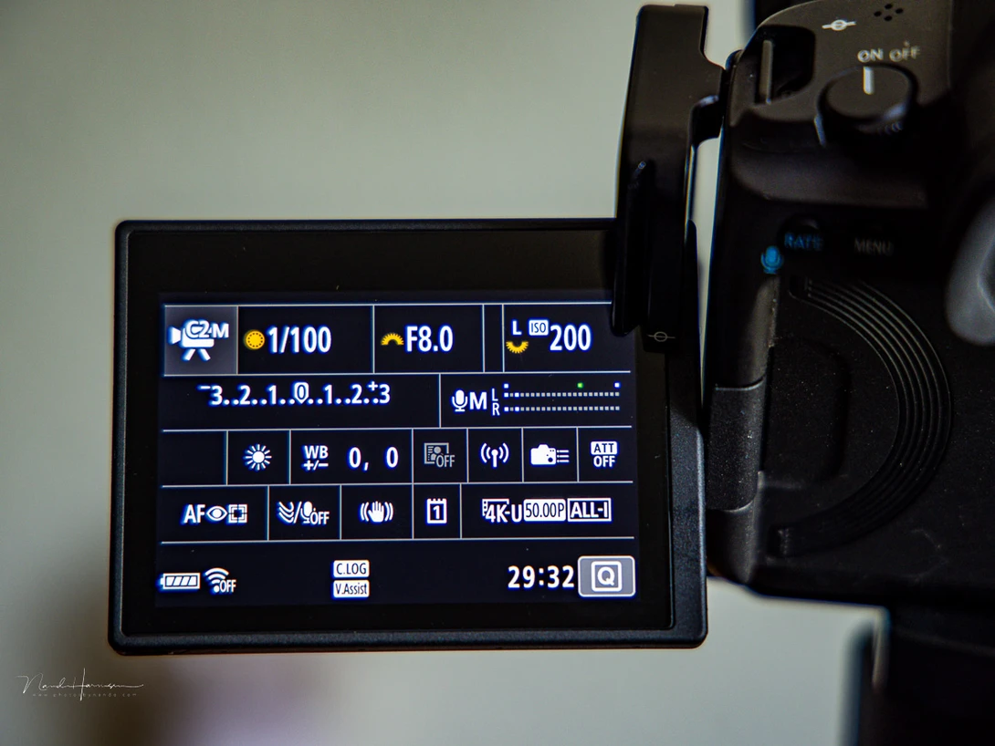 The 4K 50p setting can cause overheating. If programmed in one of the custom settings, the camera will show a warning when photographing. Just in case you decide to switch over to this C3 setting.