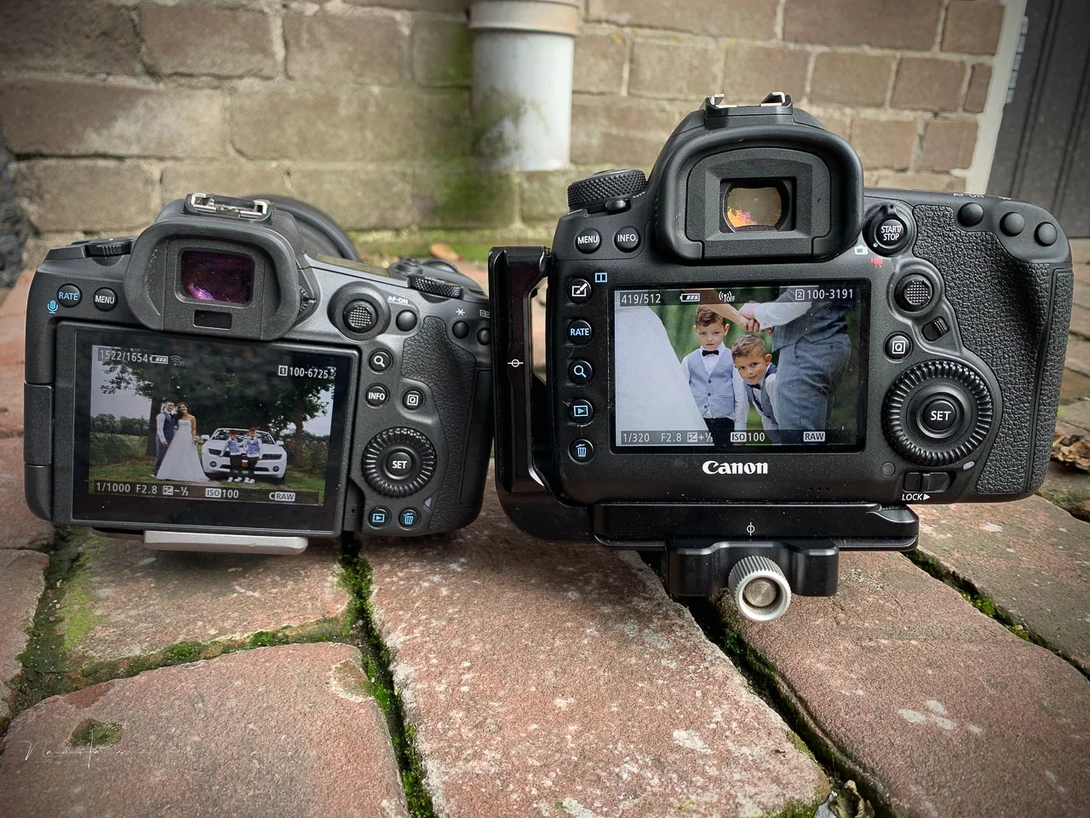 During the transit from the EOS 5D mark IV to the EOS R5