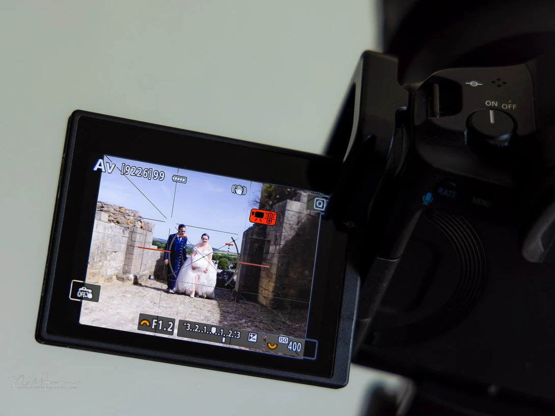 The overheating warning on the LCD screen. But it hasn't to do with photography at all. It is just a warning in case you stitch over to filming.