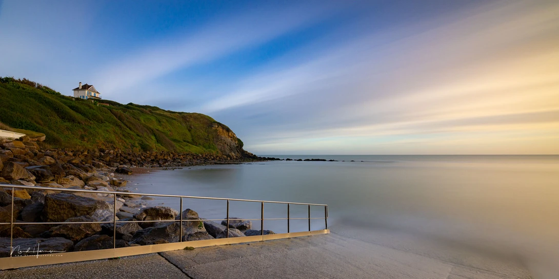A long exposure time is easy to achieve with a dark neutral density filter. But it removes all details from the water. No movement is present anymore. If that's your goal, it's okay.
