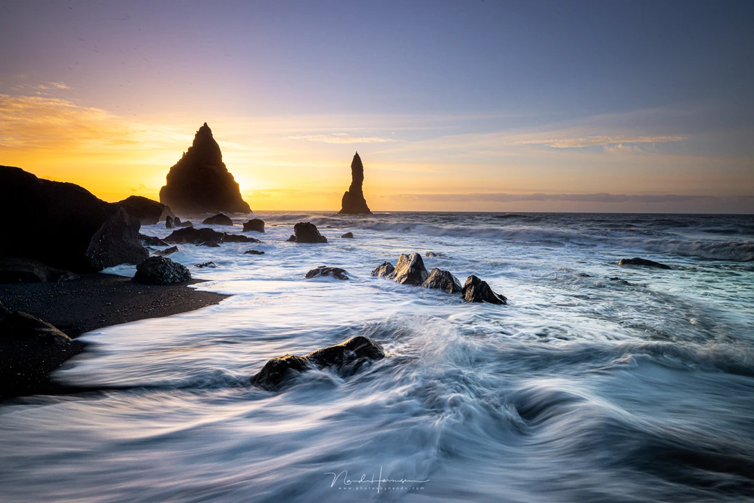 Long exposure photography is well known. Finding the right exposure length is important for the best result.