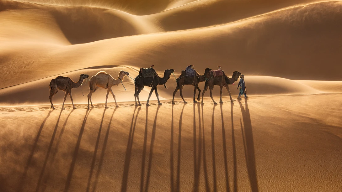 How to edit desert photos - After