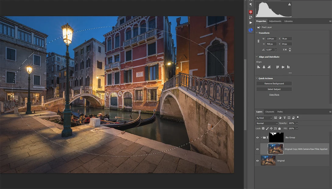 Photoshop Intersect Mask