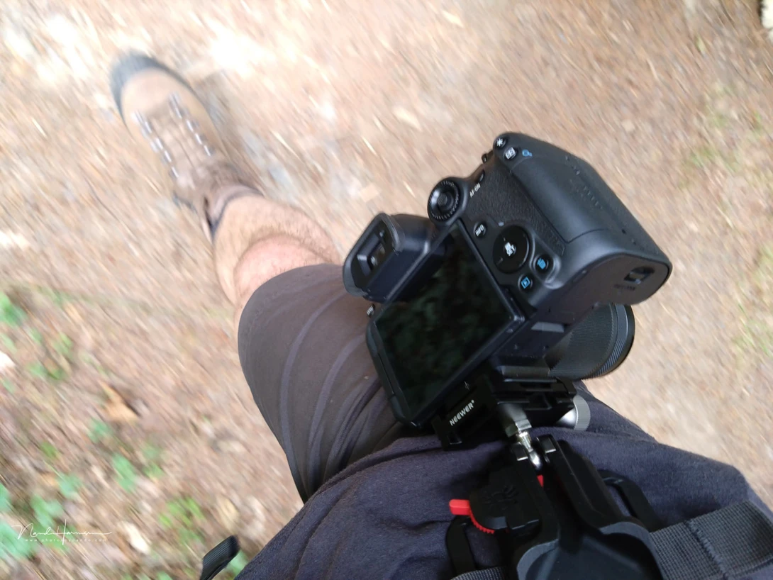 This is how I carried the Canon EOS R7 on holiday. It worked quite well.