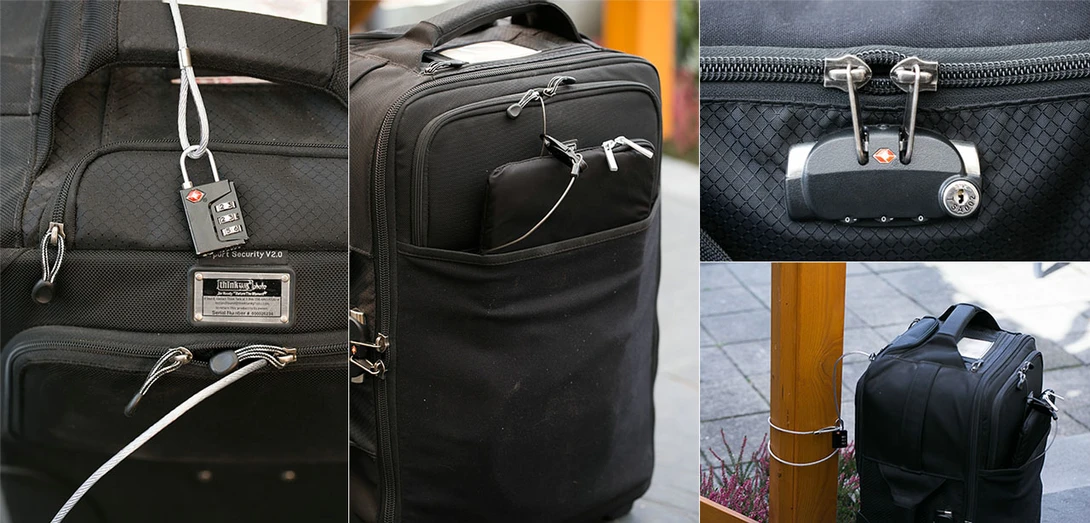 The Aiport Security V2 had TSA locks to keep my equipment reasonable safe during weddings. This was important for me, and still is.