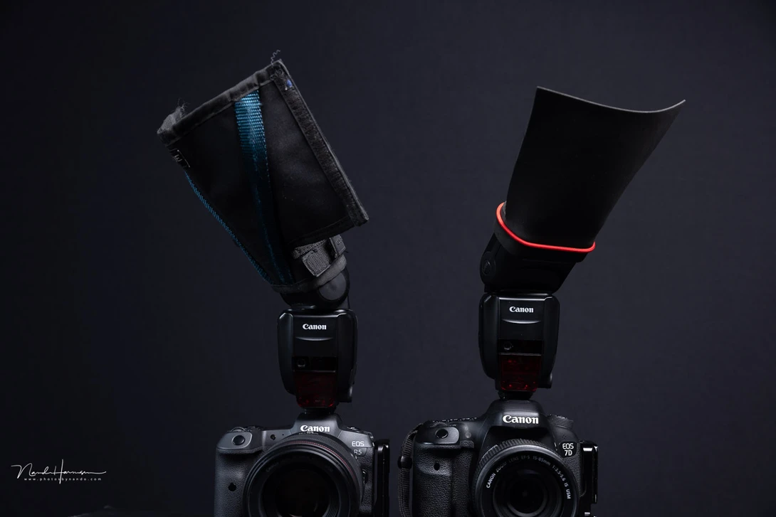 Use a flag to get rid of direct light spilling onto your subject. This way you can achieve wonderful directional light.