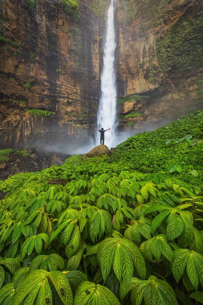 Kapas Biru Waterfall