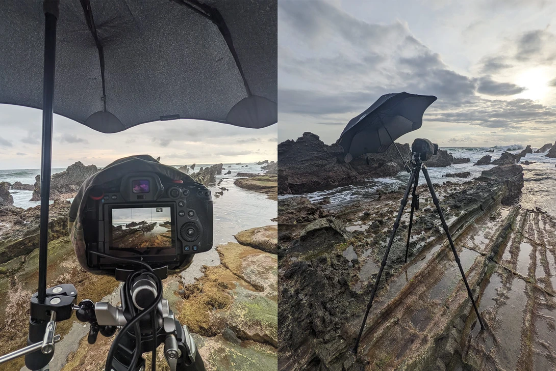 Tripod with Umbrella