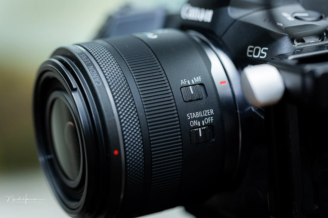 Very useful, switches on the lens for focus and stabilization. No need to dive into the menu