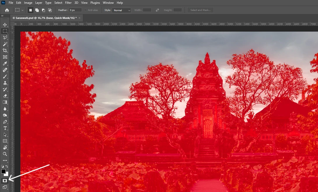 Photoshop Quick Mask